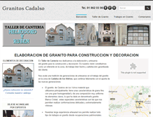 Tablet Screenshot of granitoscadalso.com